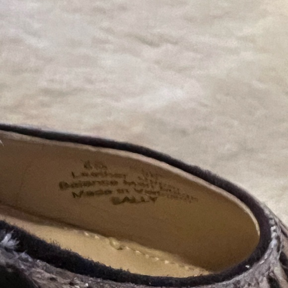 SOLD Sz 6 Sam Edelman NEW Sally Pointed Toe Cheetah Calf Hair Leather Flats - Picture 9 of 15